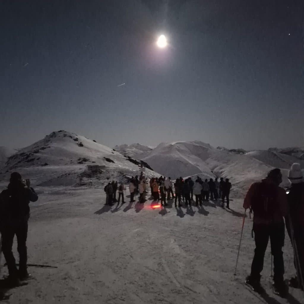 raquetas de nieve pajares luna llena raquetas de nieve pajares luna llena