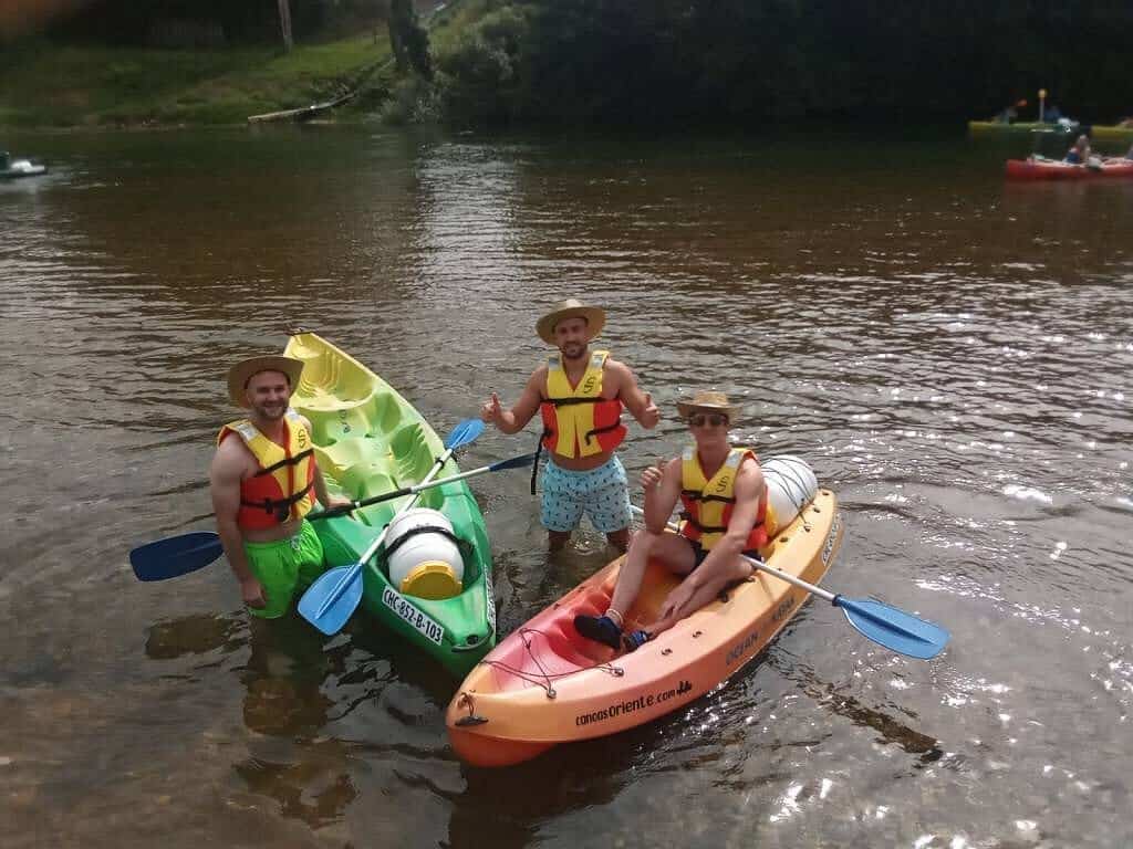 descenso del sella en canoa
